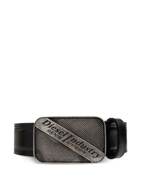 Diesel Logo B-Industry leather belt