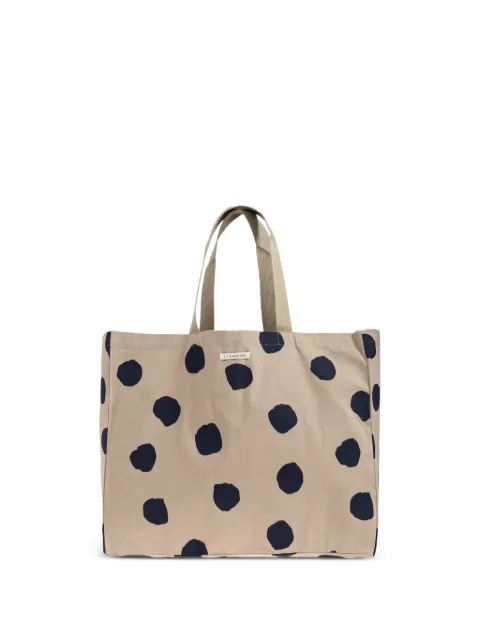 Liewood polka-dot cotton tote bag