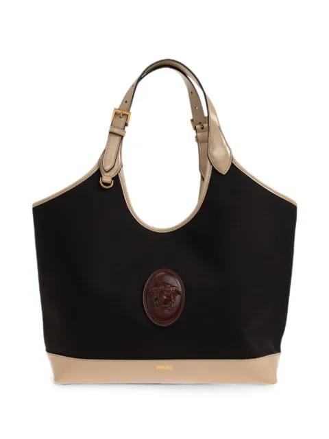 Versace Rivière canvas tote bag