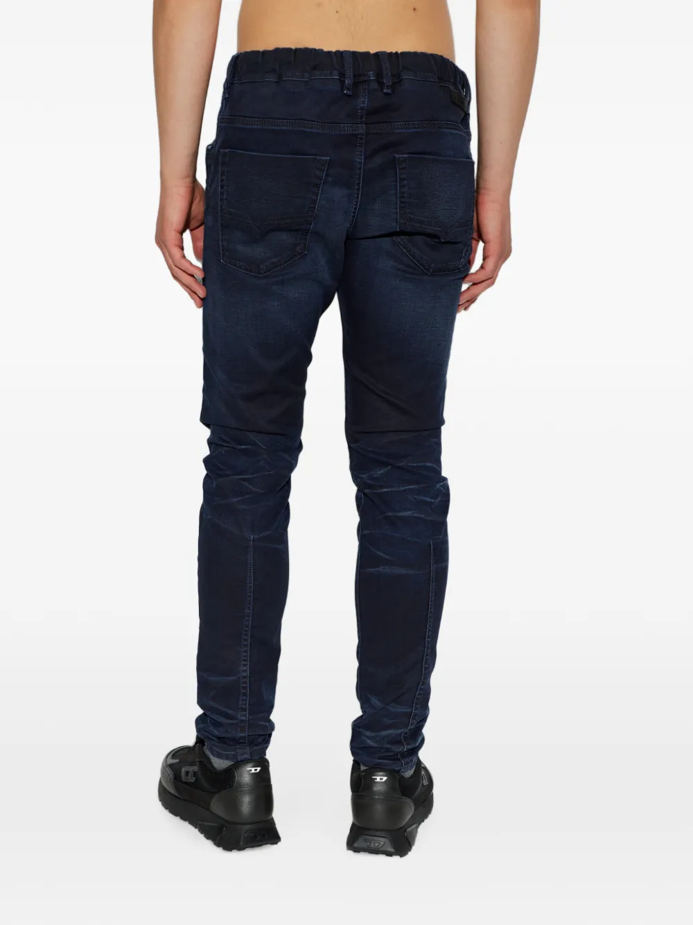Diesel E-Krooley Jogg jeans met trekkoord Blauw