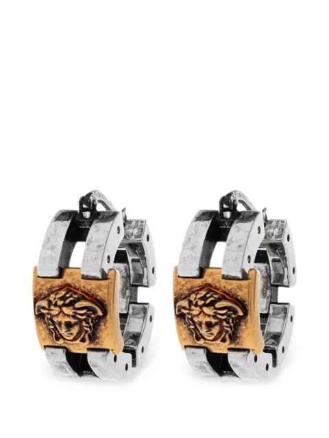 Versace Medusa hoop earrings
