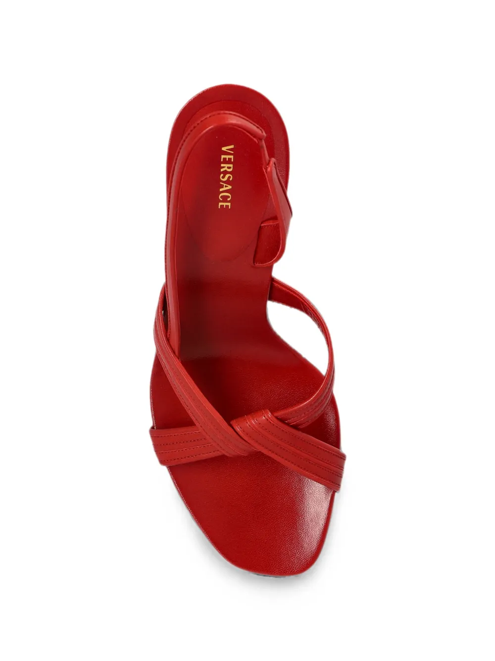 Versace Gianni crossover-strap sandals Rood