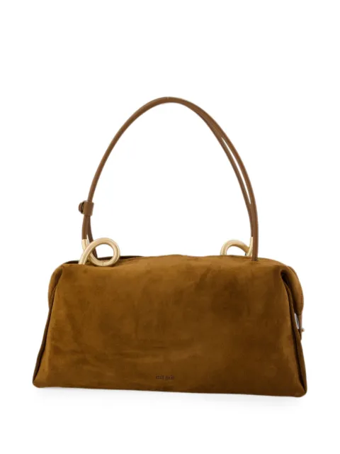 Cult Gaia Azariah suede shoulder bag