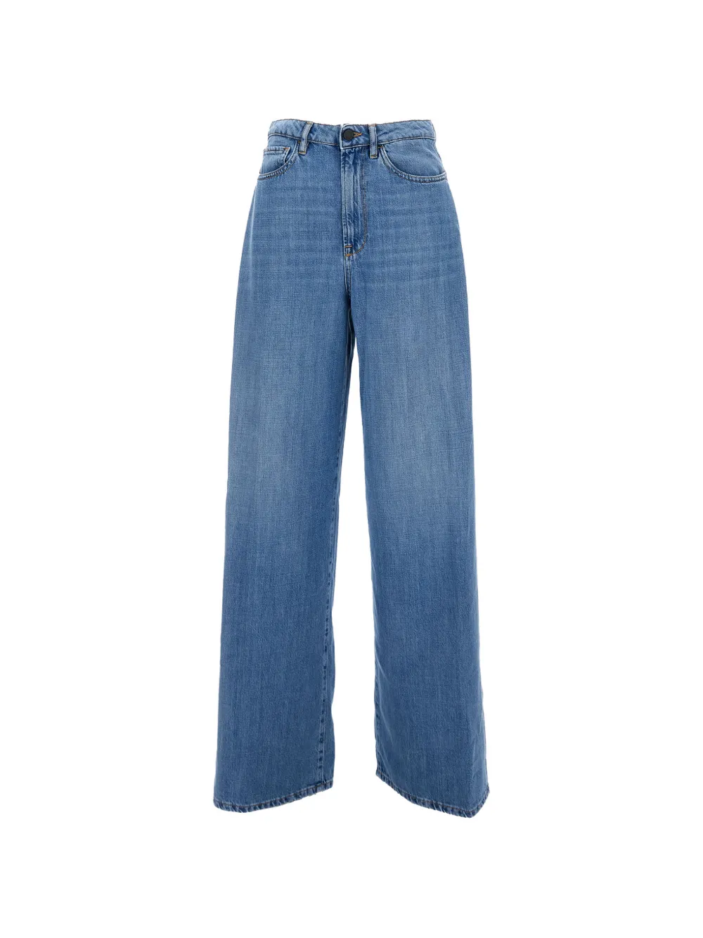 3x1 wide-leg jeans - Blu
