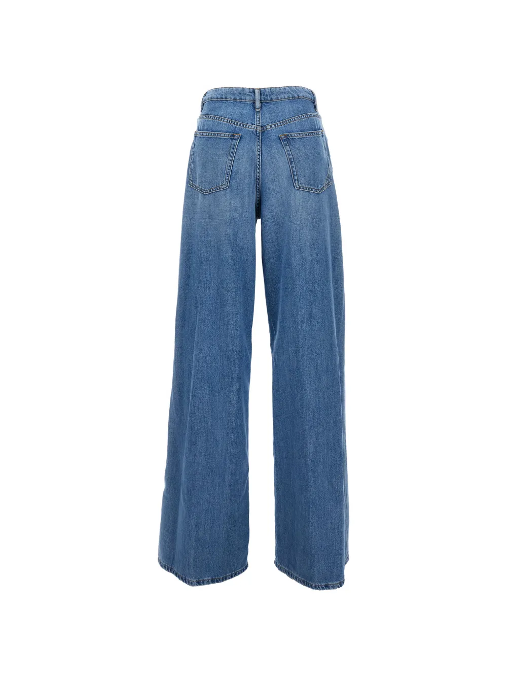 3x1 Jeans met wijde pijpen Blauw