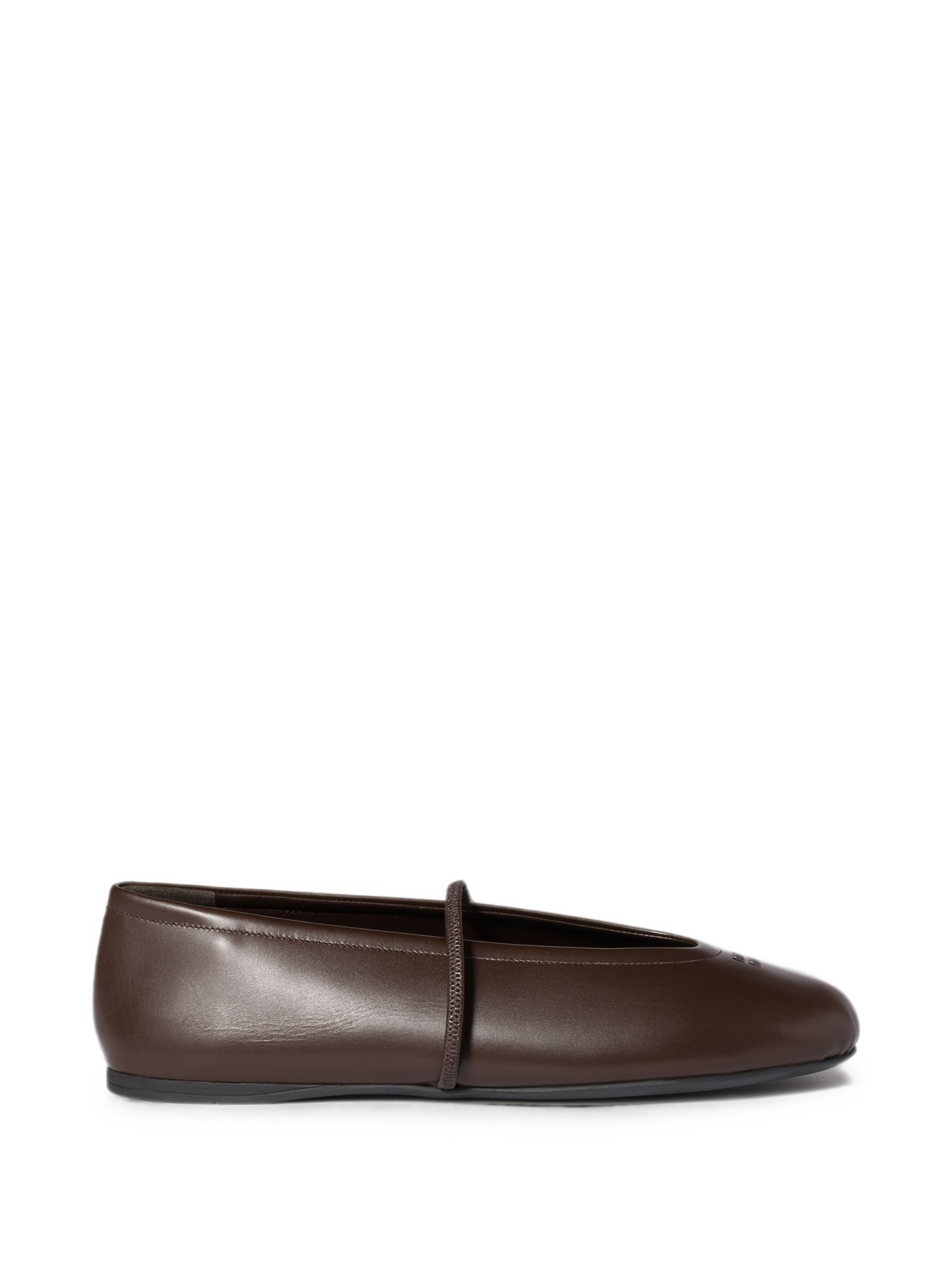 logo-embossed ballet flats - Image 1