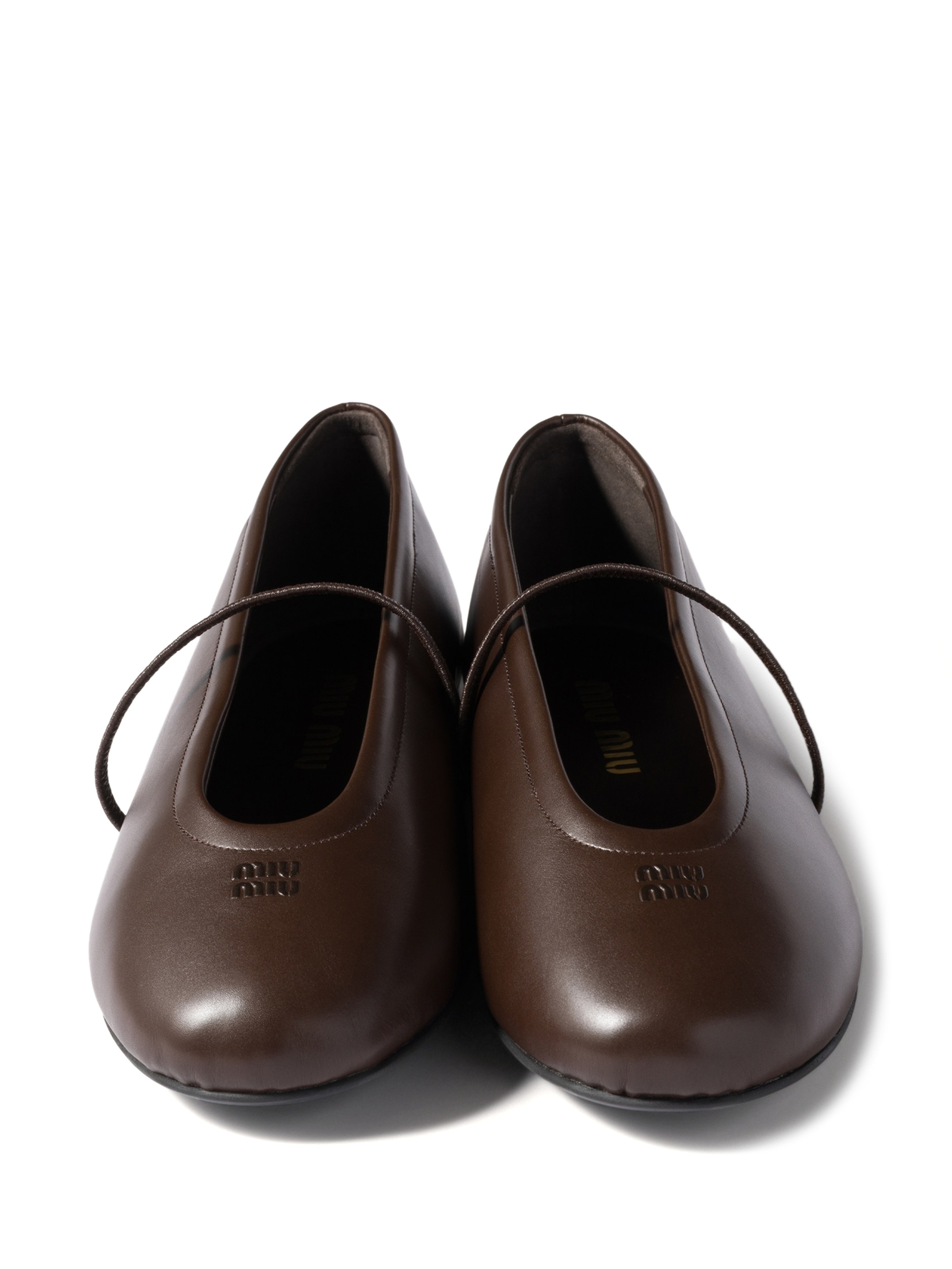 logo-embossed ballet flats — Image 3