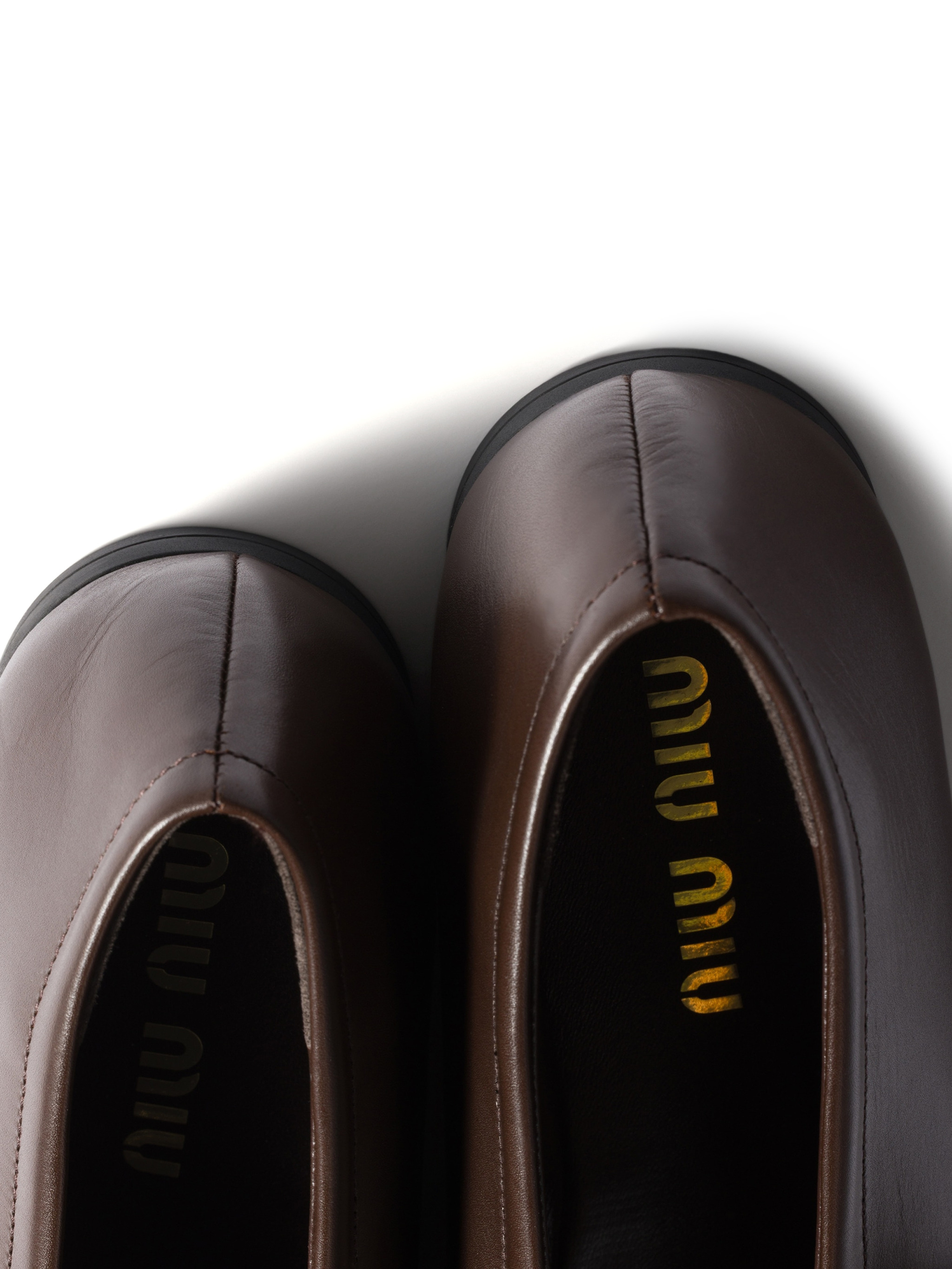 logo-embossed ballet flats — Image 5