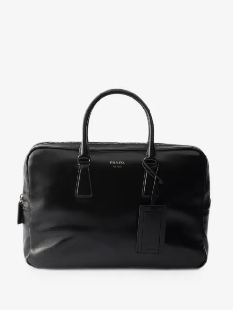 Prada leather work bag