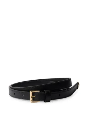 Prada レザーベルト | ブラック | FARFETCH JP