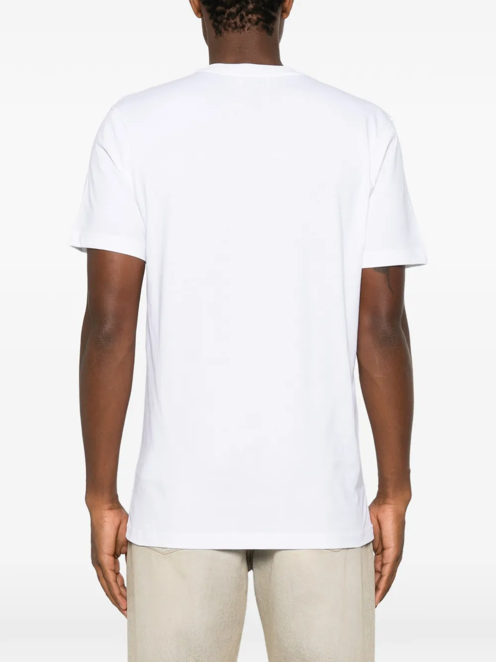 Moschino T-shirt met logoprint Wit