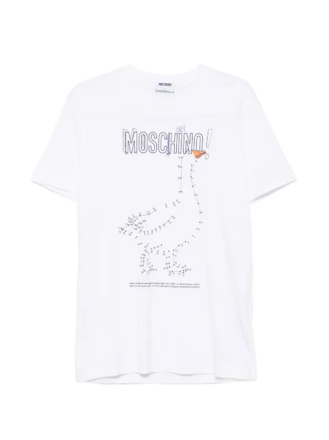 Moschino logo-print short-sleeve T-shirt