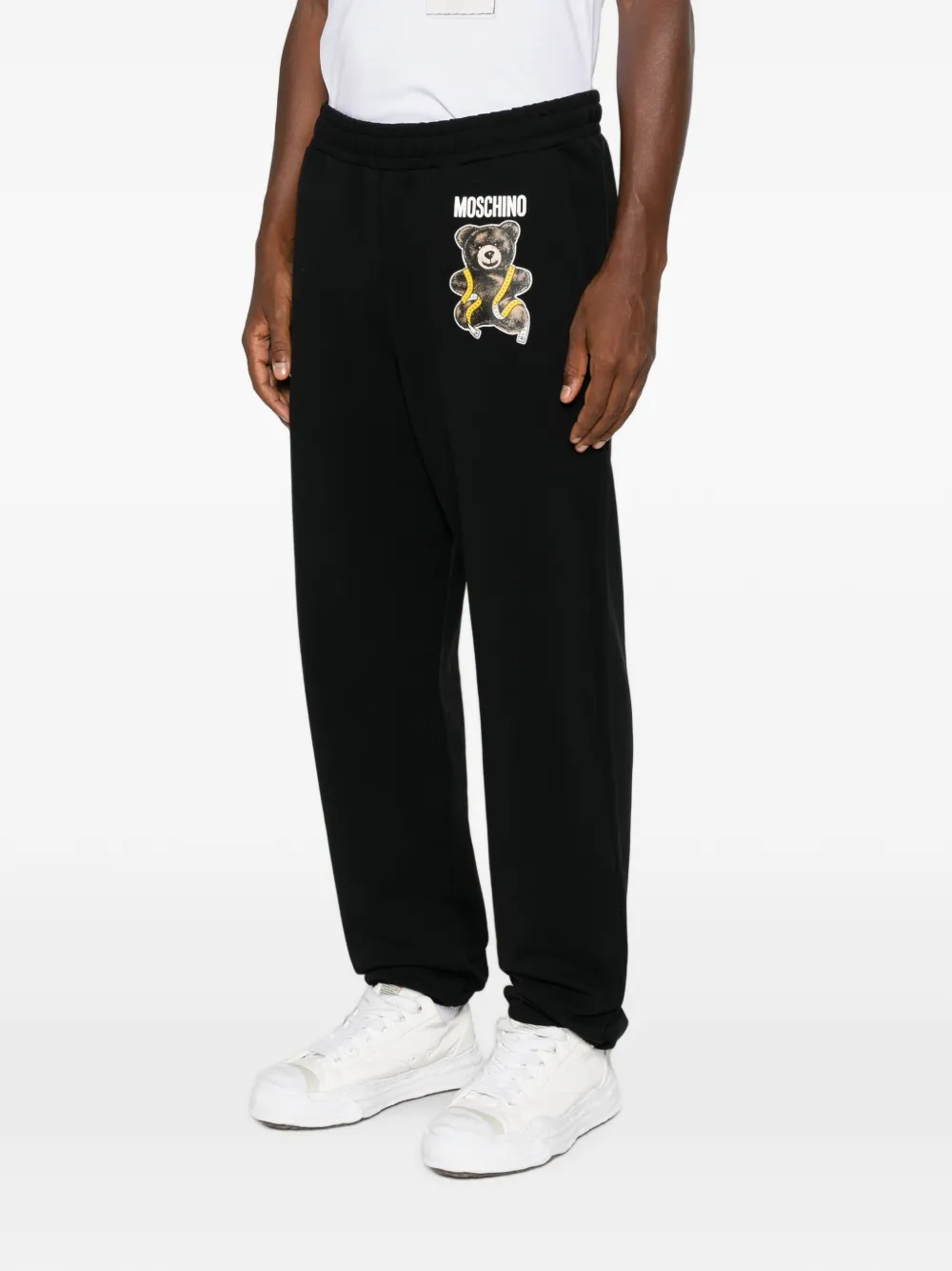 Moschino Trainingsbroek met teddybeerprint Zwart