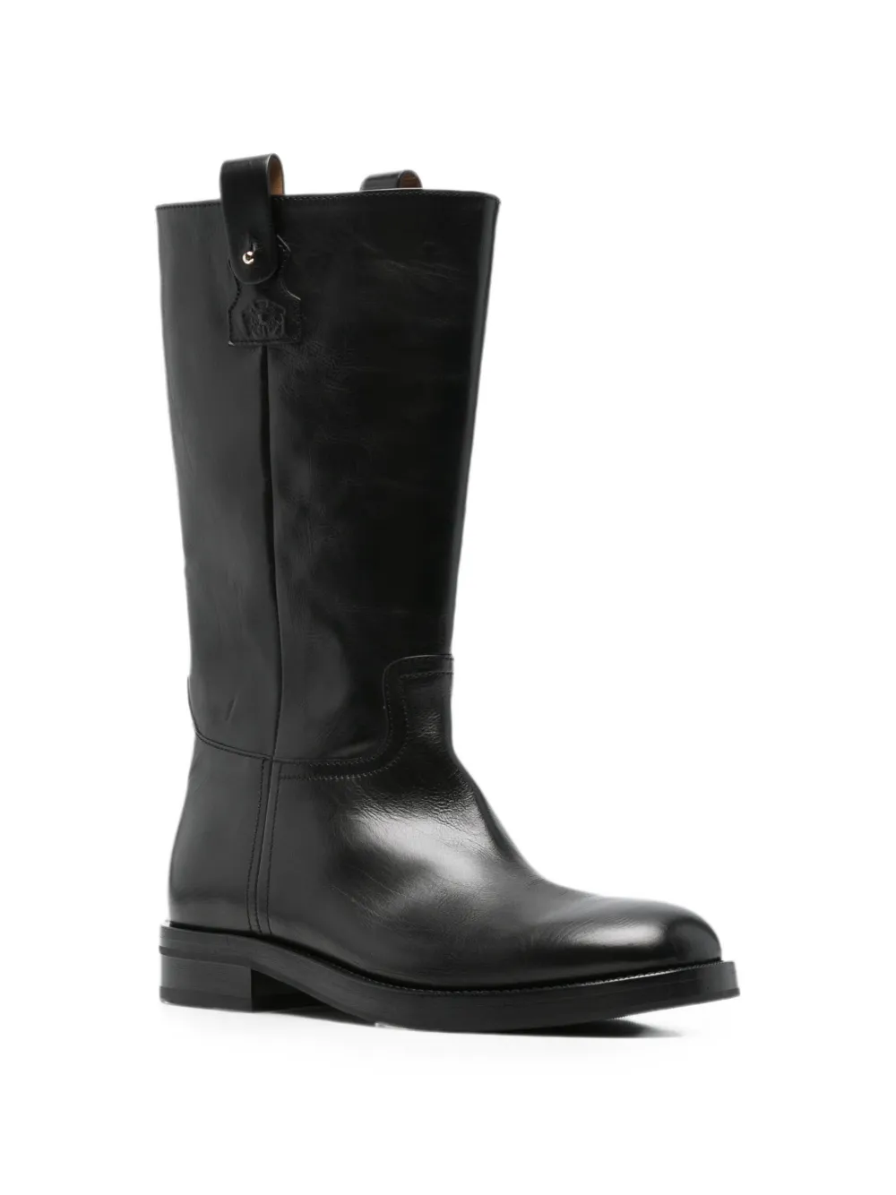 Church's Peyton round-toe boots Zwart