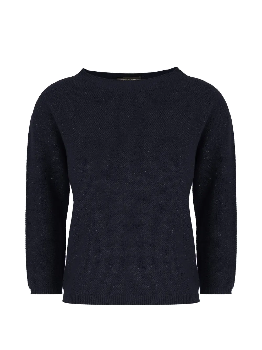 Fabiana Filippi boat-neck knit sweater - Blau