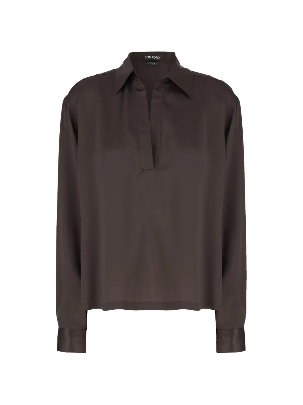 TOM FORD silk shirt - Brown