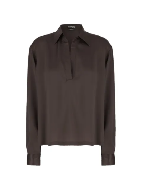 TOM FORD camisa de seda