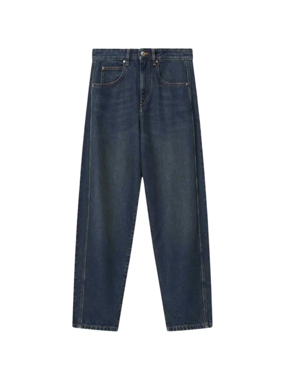 ISABEL MARANT Oriane barrel-cut jeans - Blu