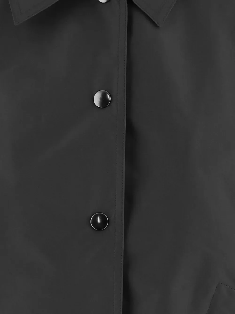 Jil Sander Jack met elastische manchetten Zwart