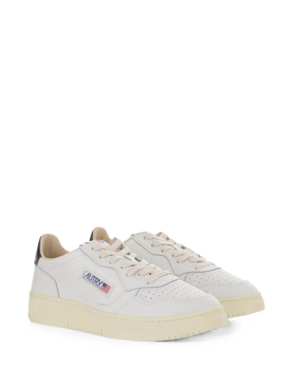 Autry Medalist panelled sneakers Wit
