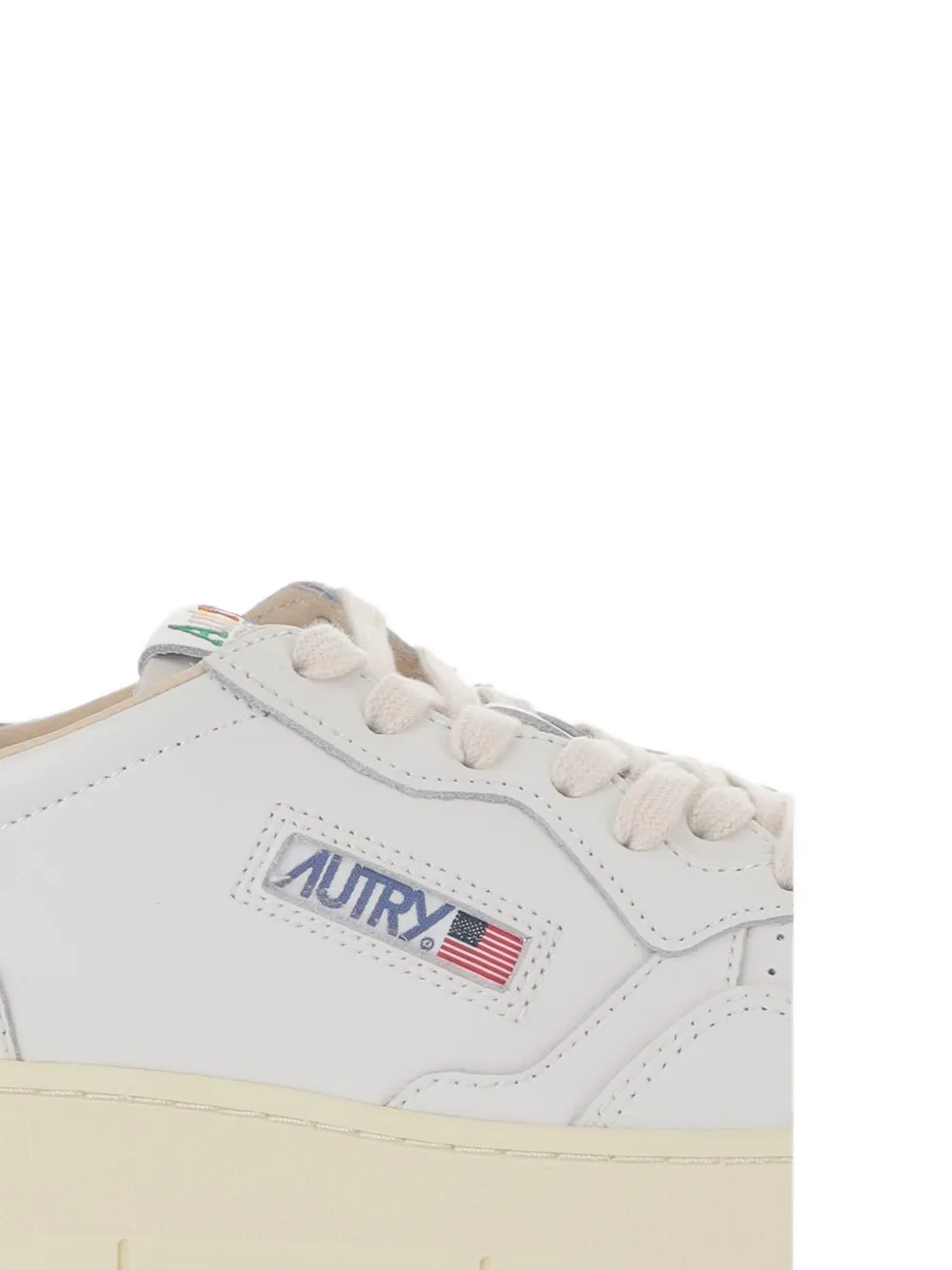 Autry Medalist panelled sneakers Wit
