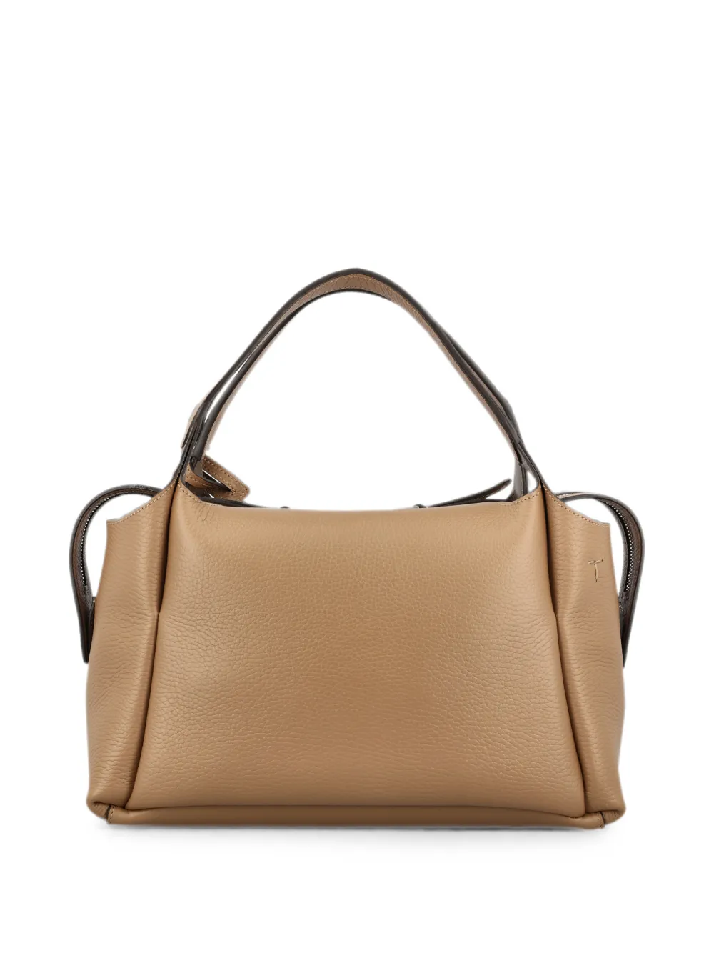 Tod's T Timeless shopper van bewerkt leer Beige