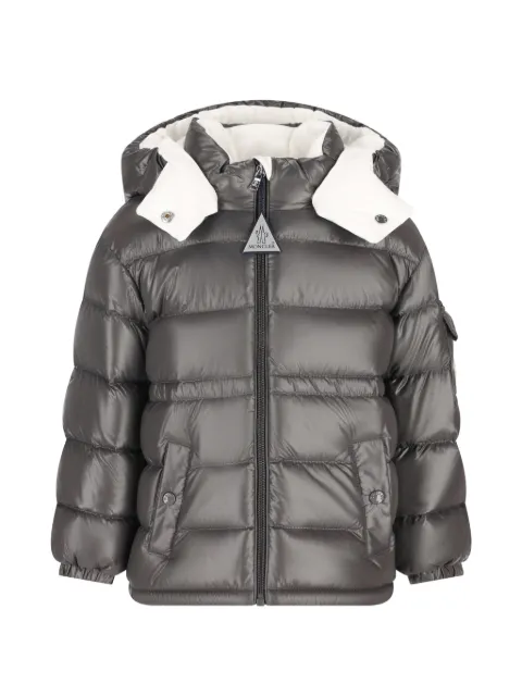 Moncler Enfant padded hooded jacket