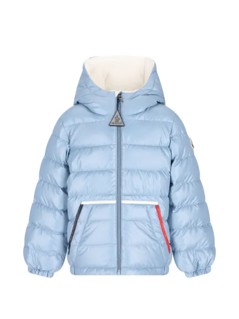 Moncler Enfant Gefütterter Kapuzenmantel