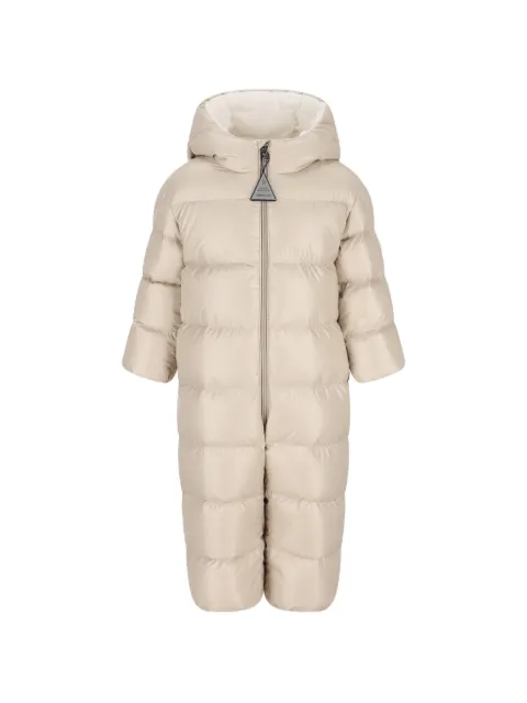 Moncler Enfant quilted hooded snowsuit