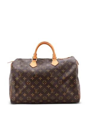 Y*u様 LOUIS VUITTON ビジネスバッグ ブラウン Louis Vuitton Pre-Owned 1996 Monogram Speedy Handbag | Brown