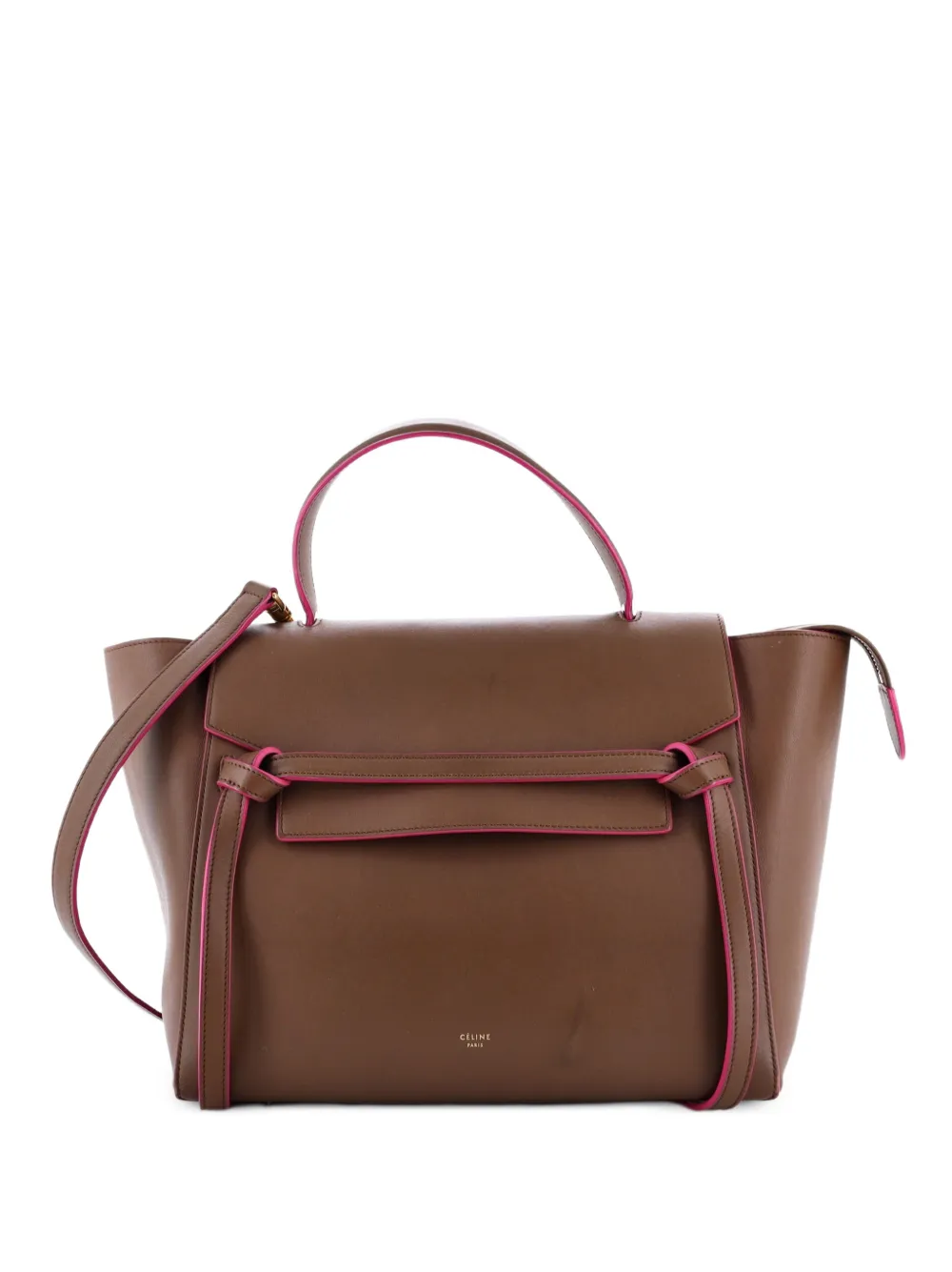 Celine Pre-Owned Belt Bag Calfskin Mini satchel - Brown