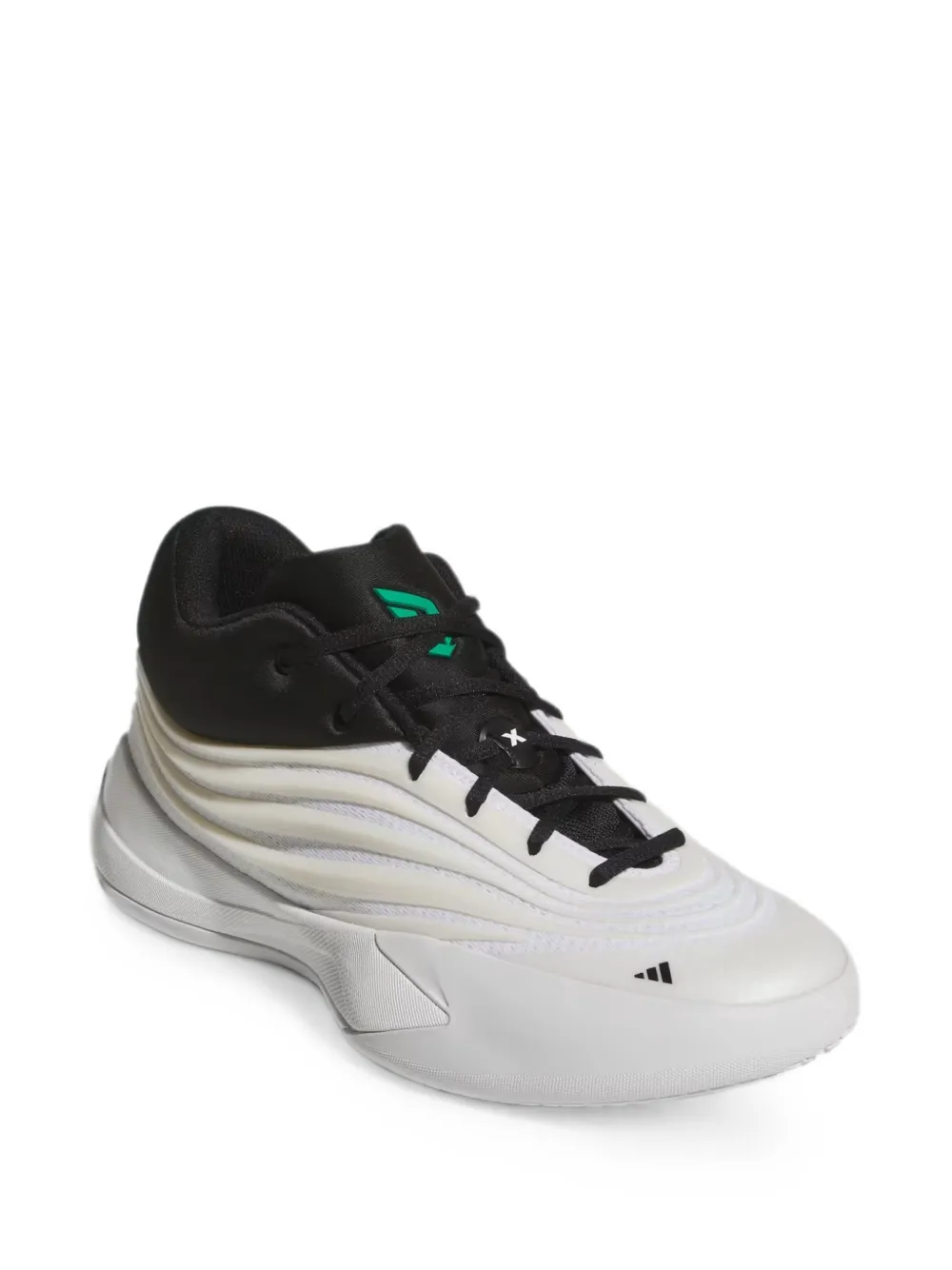 adidas Dame 10 sneakers met vlakken en golvend effect Beige
