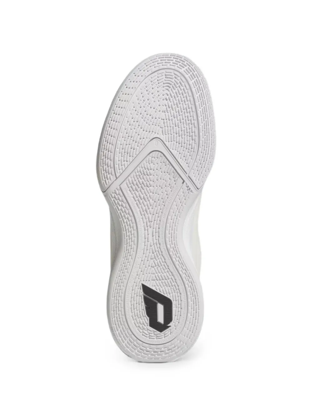 adidas Dame 10 sneakers met vlakken en golvend effect Beige