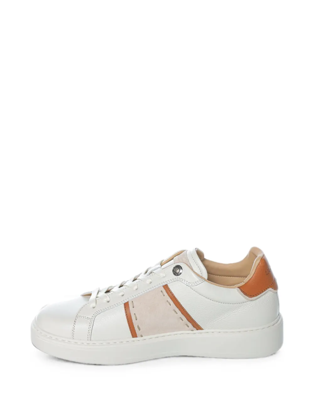 La Martina Blubber leather sneakers Wit