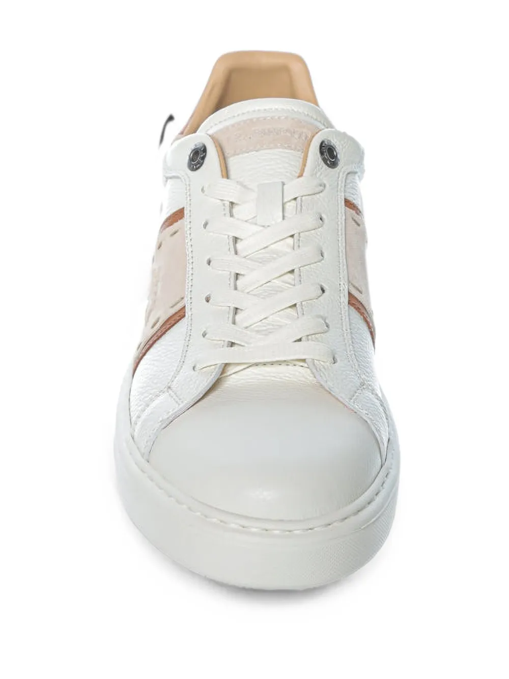 La Martina Blubber leather sneakers Wit