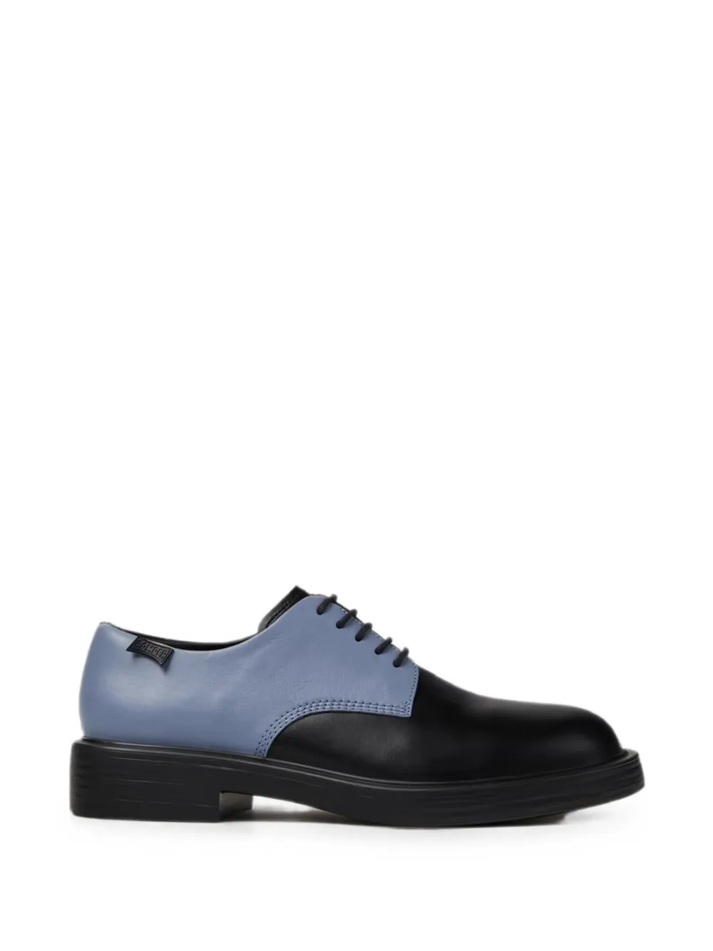 Camper Twins leather Derby shoes Zwart