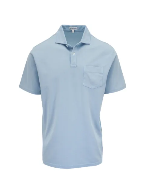 Peter Millar knit-texture short-sleeved polo shirt