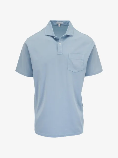 Peter Millar playera tipo polo tejida manga corta