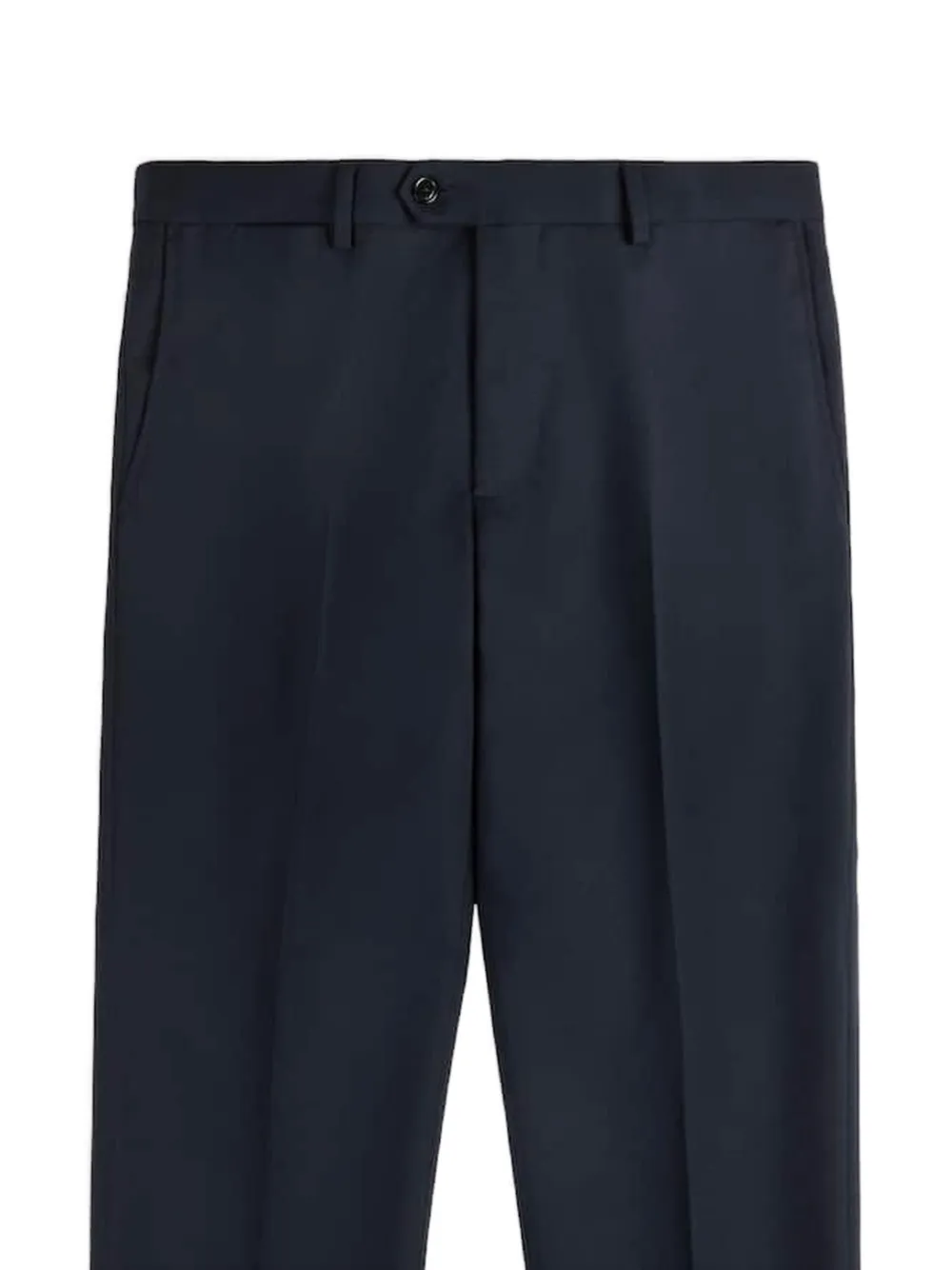 Fay Broek van scheerwol Blauw