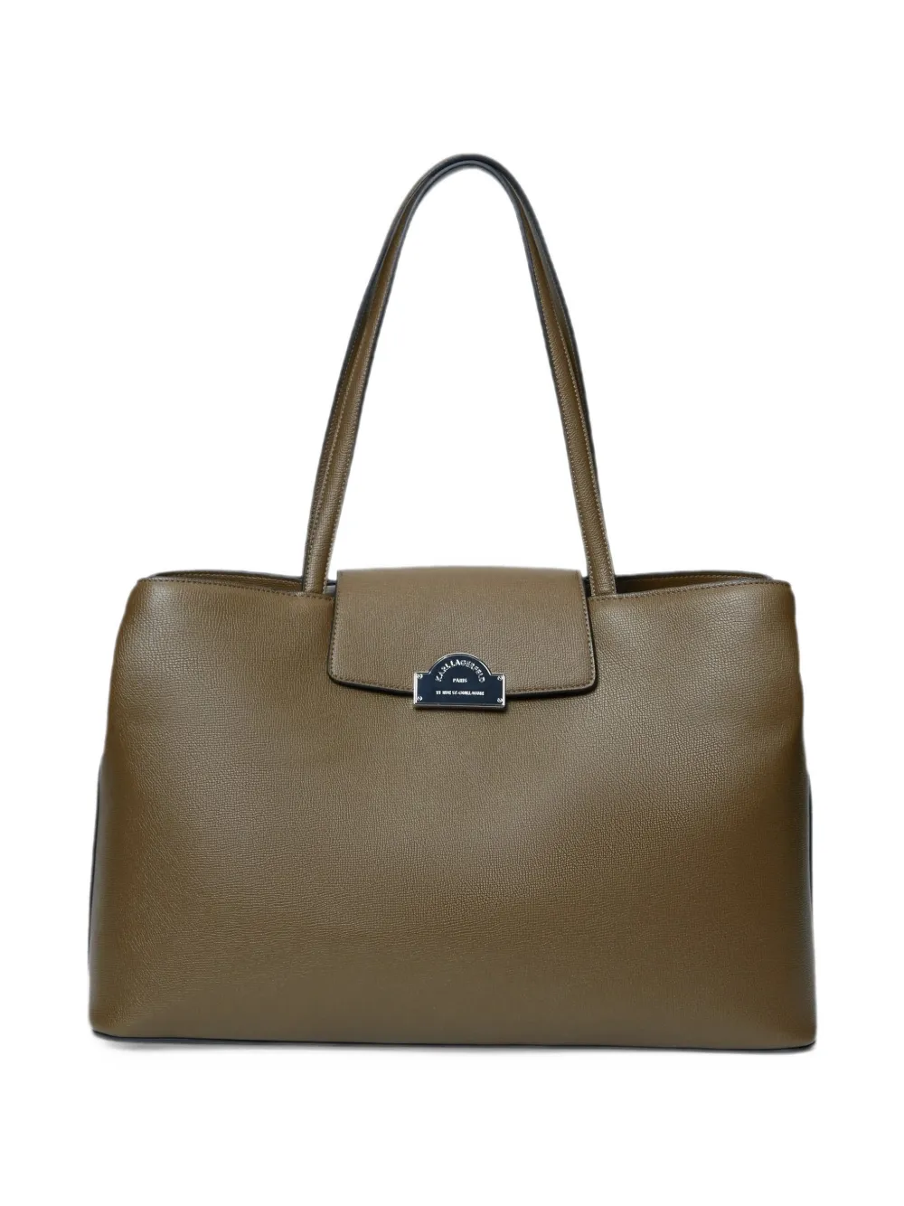 Karl Lagerfeld Rue St-Guillaume magnetic-fastening tote bag - Marrone