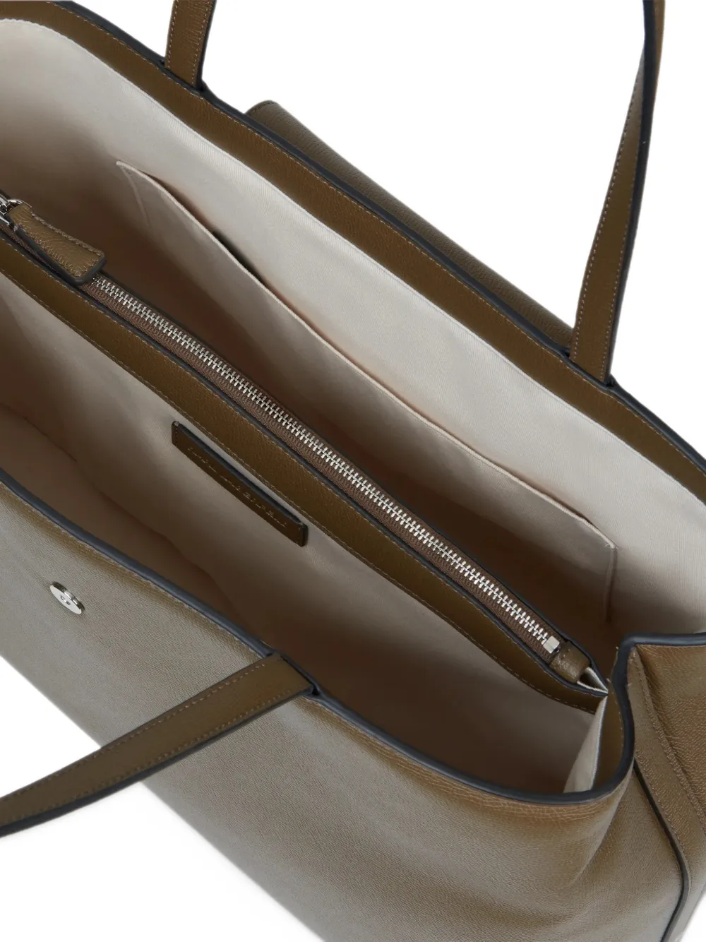 Karl Lagerfeld Rue St-Guillaume shopper met magnetische sluiting Bruin