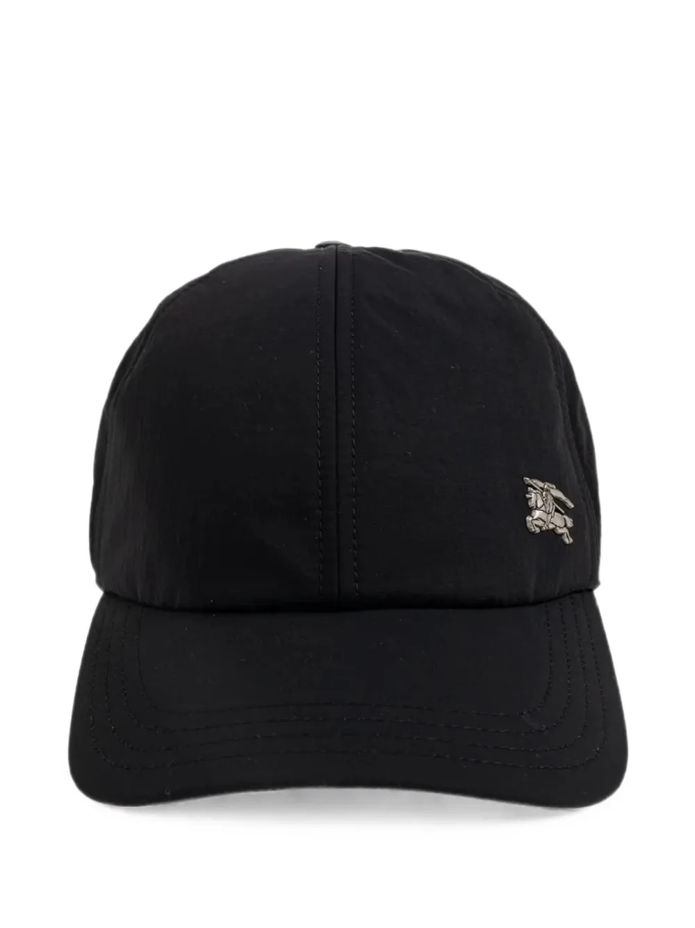 Burberry plaque baseball cap - Nero