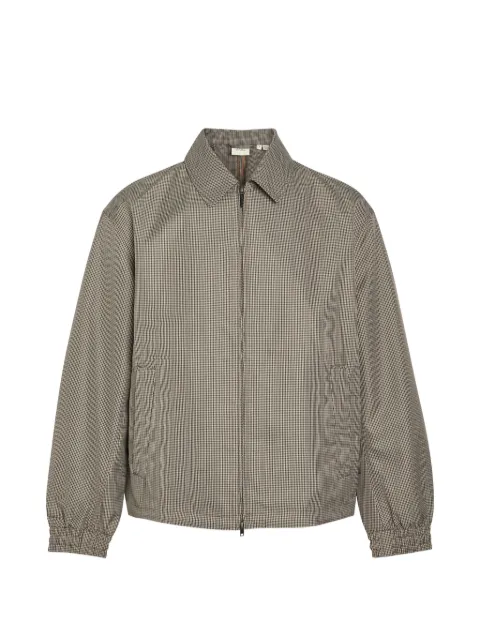 Les Deux check-pattern zip-up jacket