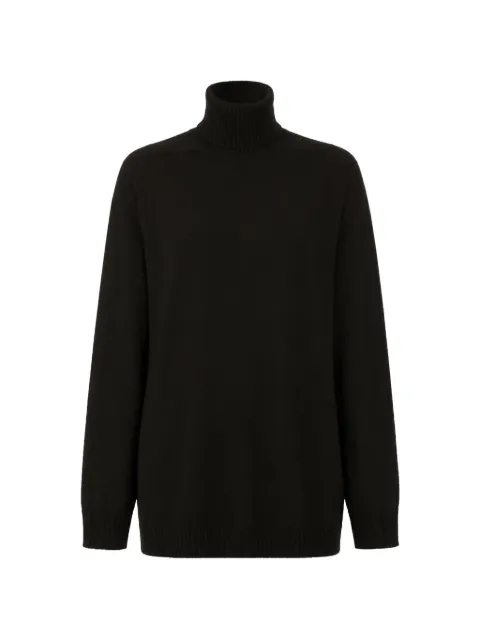 Rick Owens high-neck virgin-wool sweater