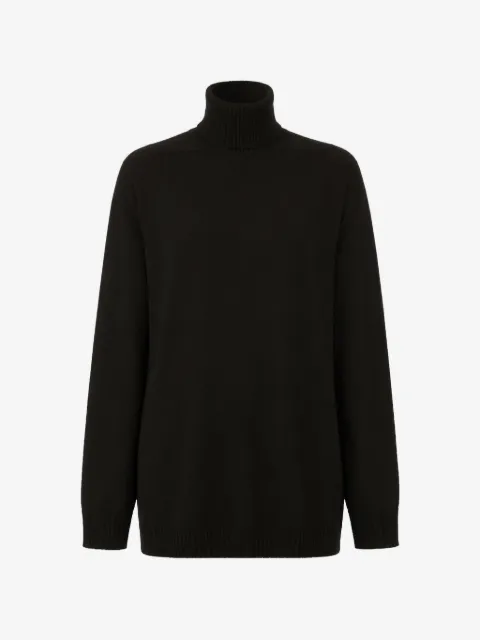 Rick Owens suéter con cuello alto