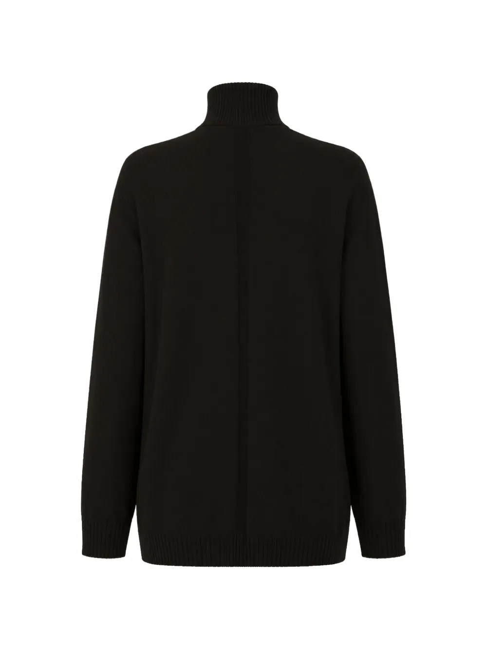 Rick Owens Oversized coltrui Zwart