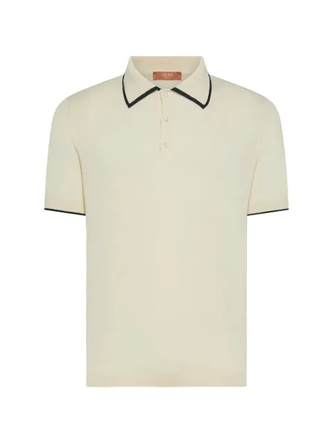 Cruna Rivoli contrast-trim polo shirt