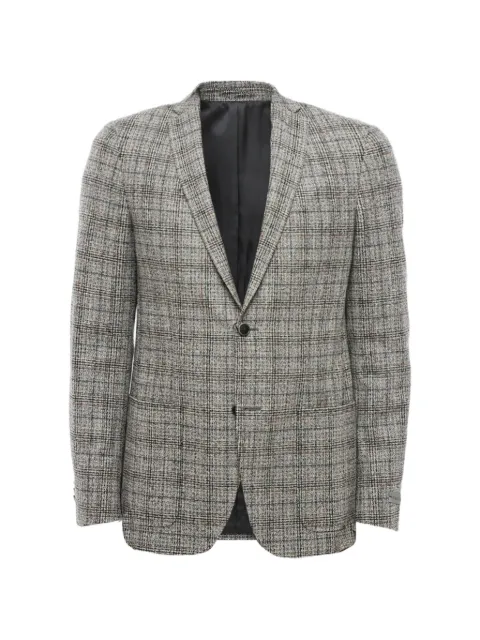 Corneliani Nino Danieli check-pattern single-breasted blazer
