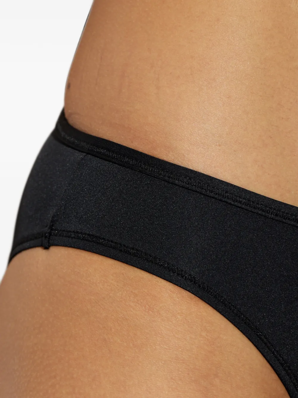 Diesel Shirley-Utlt bikinibroekje met logo-plakkaat Zwart