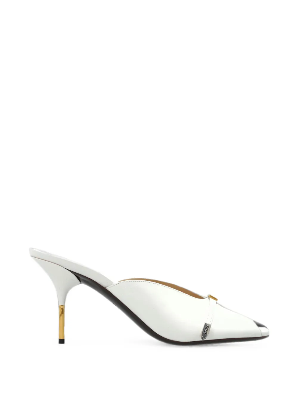 Versace Nyx buckle-detail sandals - White